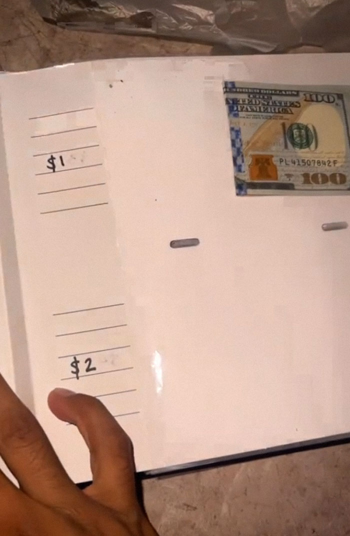 Person Goes Viral After Finding A "Sketchy" Stash Of Money Buried In The Sand