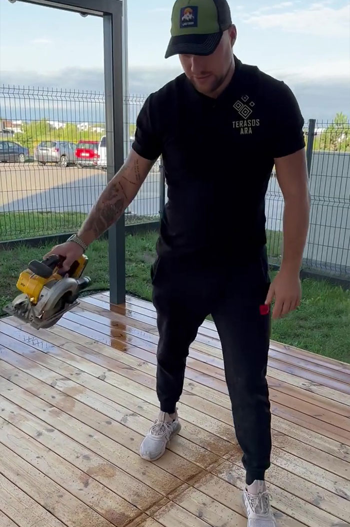 Builder Destroys Beautifully Done Terrace After Client Didn't Pay For It For Over 3 Weeks Builder Destroys Beautifully Done Terrace After Client Didn't Pay For It For Over 3 Weeks