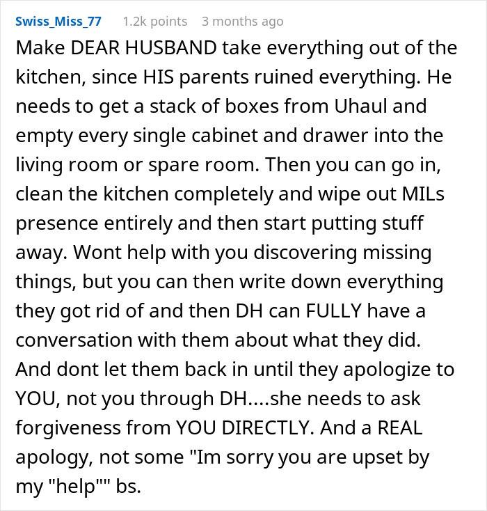 Woman Is Heartbroken After Returning From Her Honeymoon To Find Her MIL Rearranged Her Home