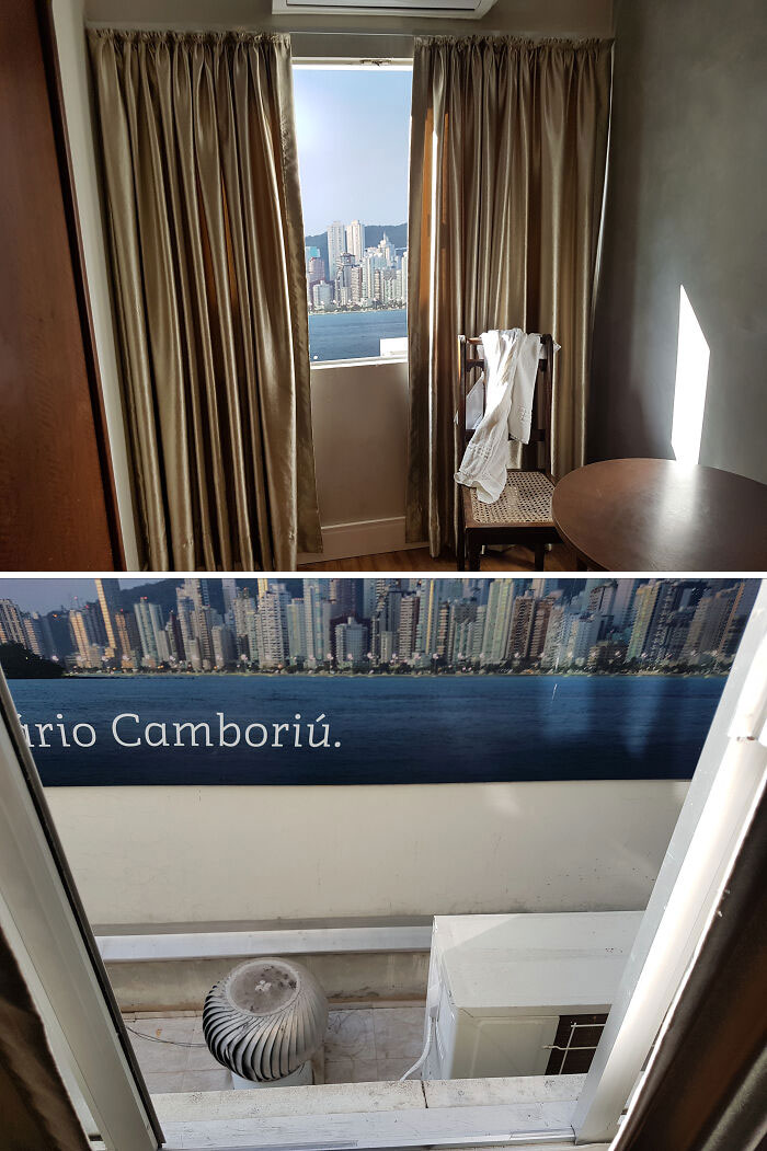 My Hotel Room Has Such A Nice View!! Wait A Minute