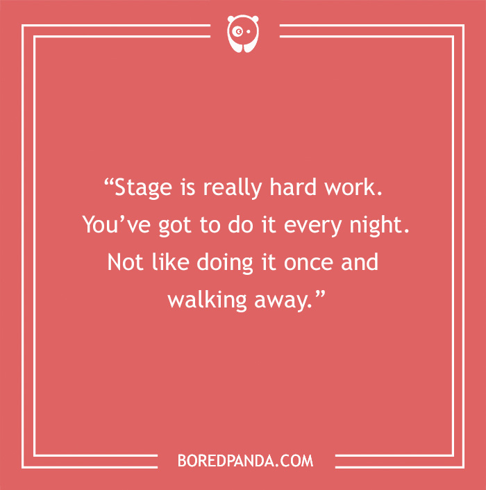 Morgan Freeman quote about stage work - 18