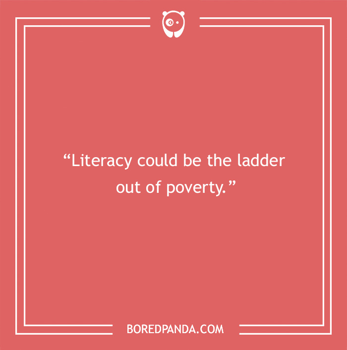 Morgan Freeman quote on literacy and poverty - 26