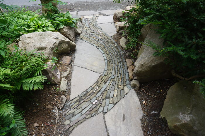 I Built A Unique Stone Path (6 Pics)