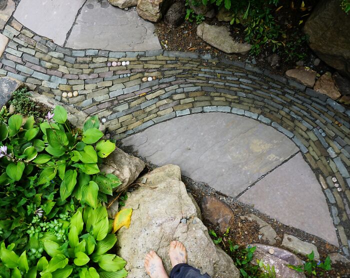 I Built A Unique Stone Path (6 Pics)