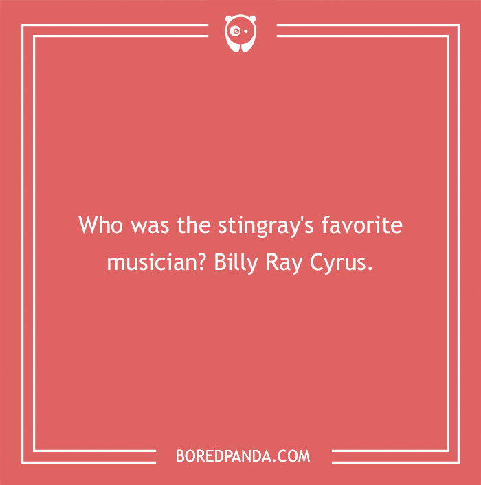 Joke about Billy Ray Cyrus