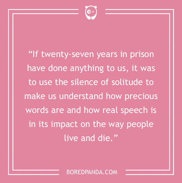 Nelson Mandela quote on prison 