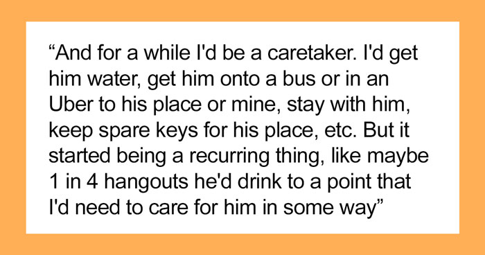 Woman Has Had Enough Of Her BF Repeatedly Drinking Too Much, She Leaves Him To Handle It Alone