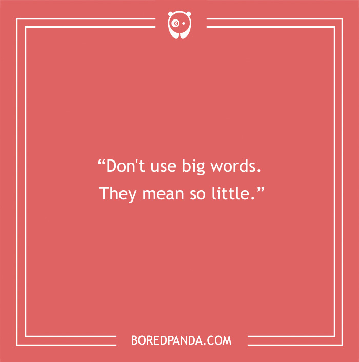 Oscar Wilde quote about big words - 28