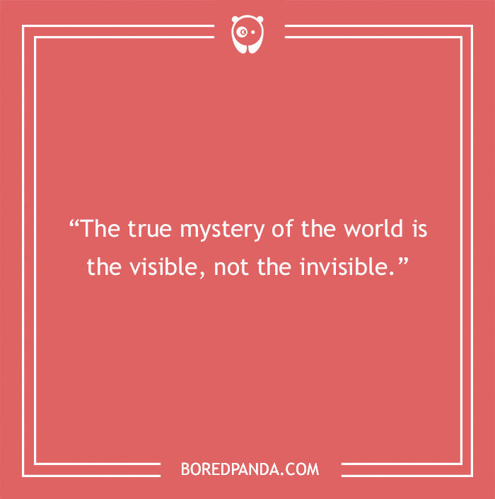 Oscar Wilde quote on mystery of the world - 35