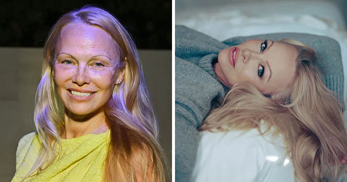 “It’s Better For Me”: Pamela Anderson Stuns At Paris Fashion In A New ‘No-Makeup’ Era