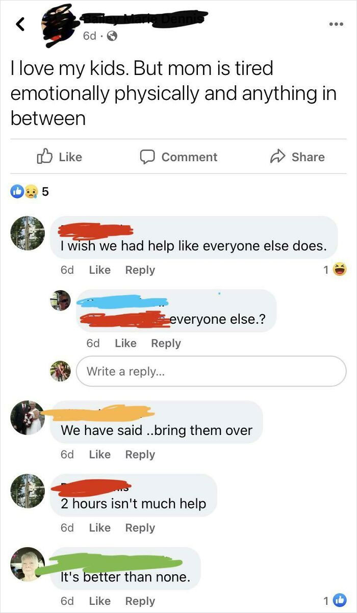 I Wish Someone Would Help Take Care Of Our 3 Kids.. But It Has To Be More Than 2 Hours