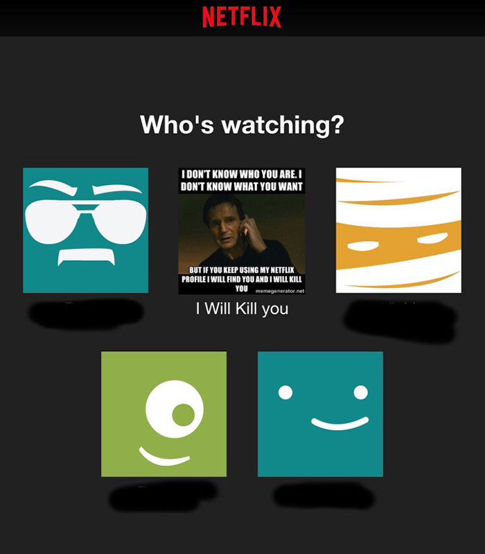 My Brother Gave Our Netflix Password To A Friend And They Started Using My Profile. I Reacted Swiftly
