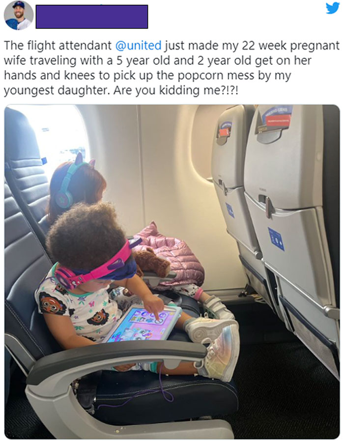 Toronto Blue Jays Pitcher Calls Out United Airlines For Making His Pregnant Wife Clean Up Kid's Mess