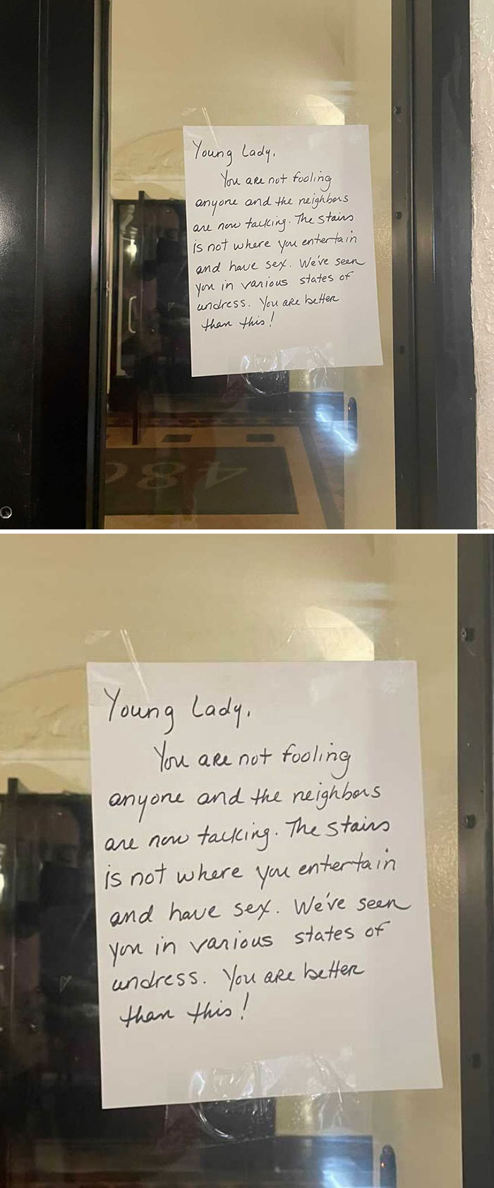 Young Lady, You're Better Than This