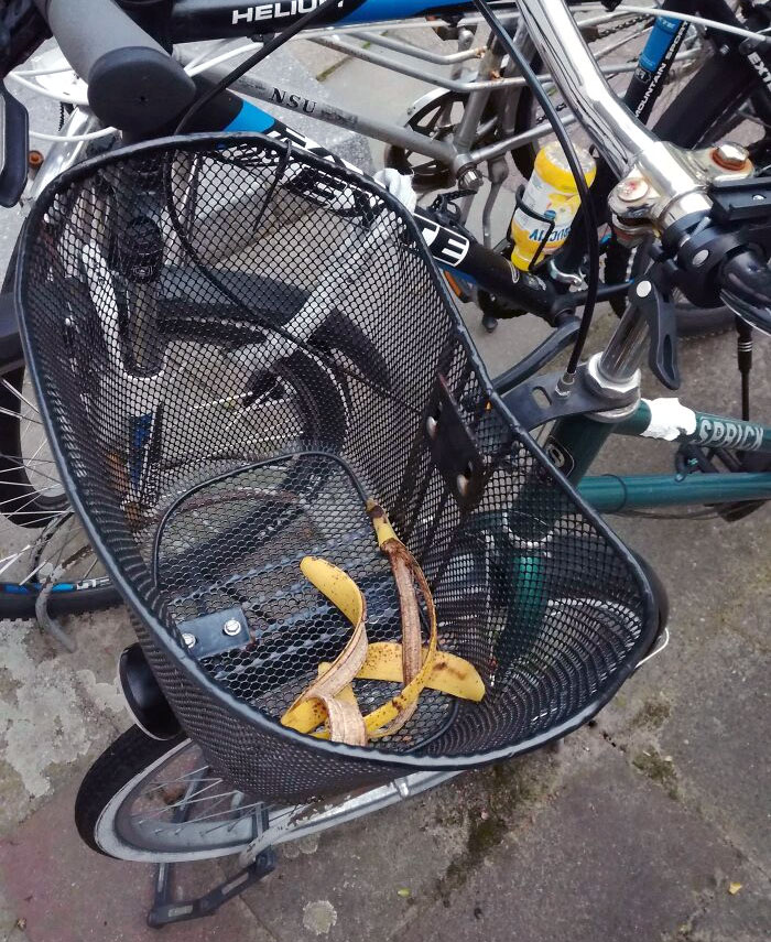 Someone Keeps Using My Bike As A Trash Bin