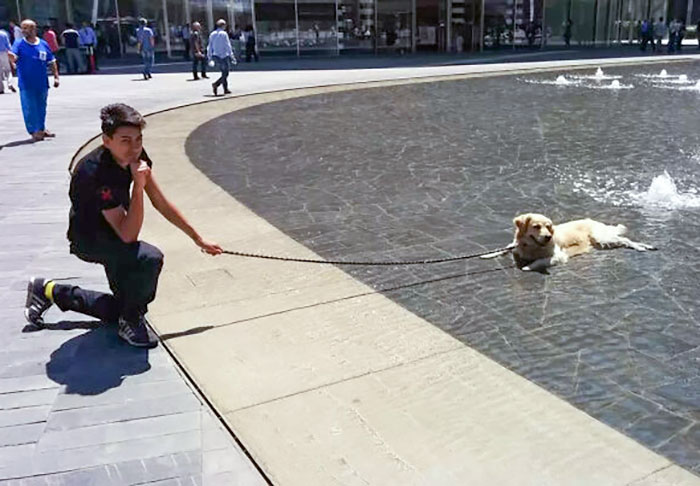 It Was Hot In Milan Yesterday