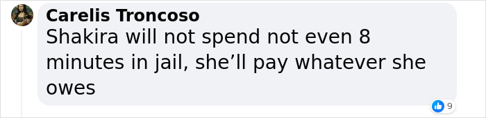 Shakira Charged With Tax Evasion, Faces Prison Time Of Up To 8 Years