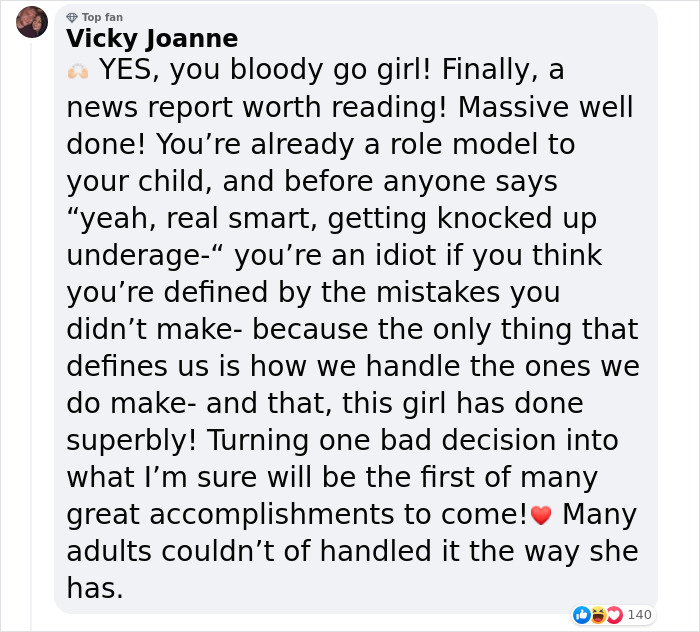 Teen Mom Who Got Pregnant At 14 Defies The Odds And Aces Her Exams