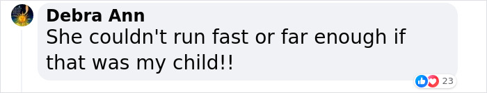 "Comment expressing anger over tattooing a 7-year-old child while babysitting.