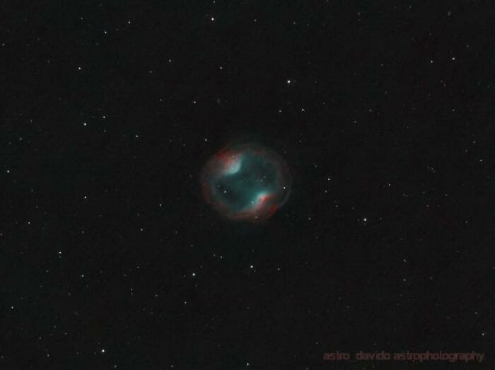 A photograph of the Headphone Nebula