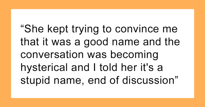 Woman Supports BIL When He Worries That Kid Will Be Bullied Due To Wife’s Chosen Name