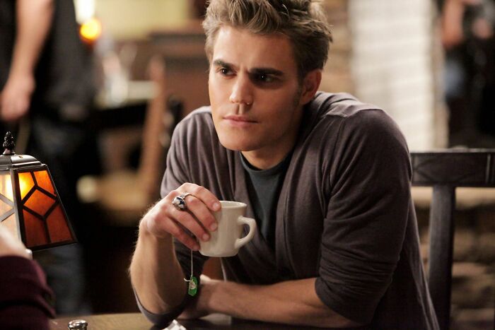 Paul Wesley As Stefan On The Vampire Diaries