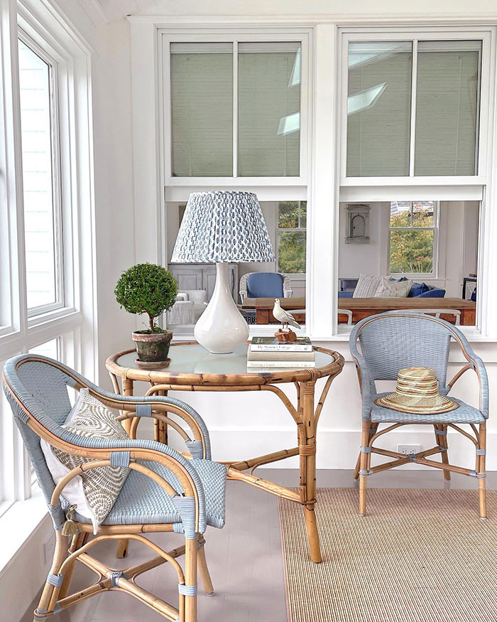 Simple And Cozy Classic Sunroom Simple And Cozy Classic Sunroom