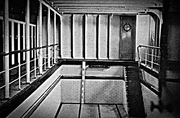 Titanic's swimming pool