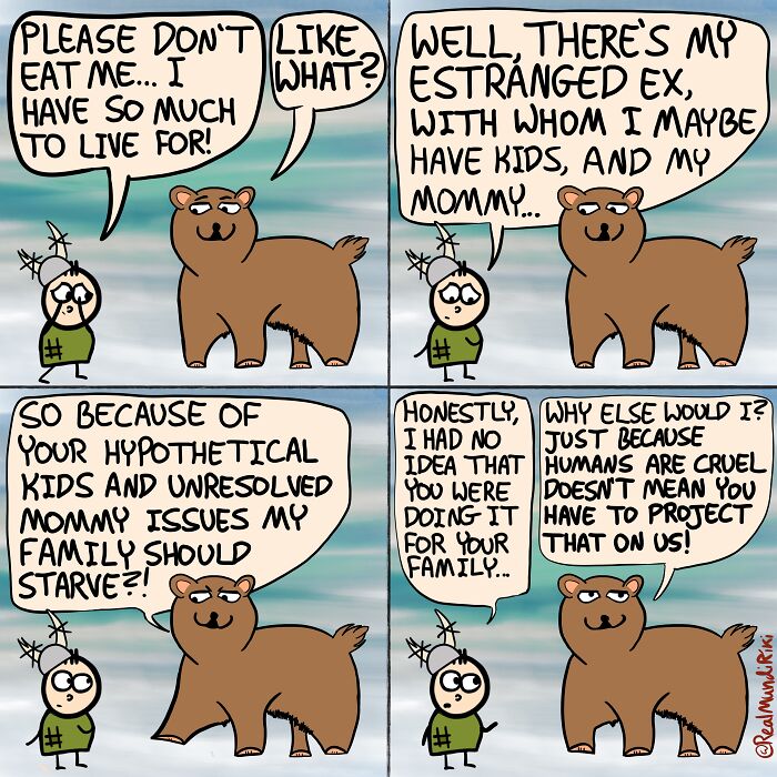 My 31 Comics About An Over-Possessive Mom Who Joins Her Son On A Viking Raid