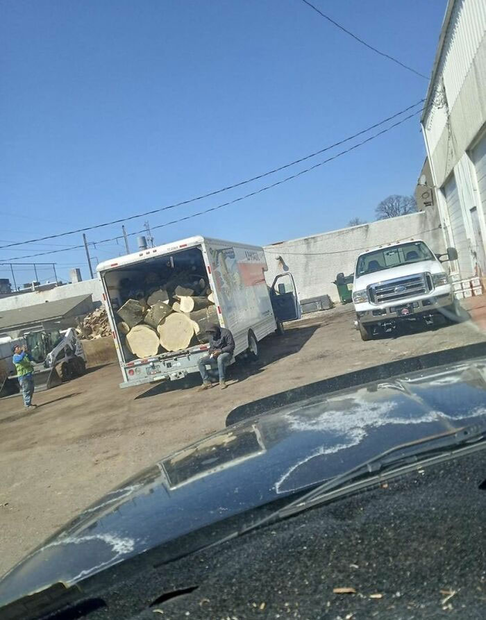 That Sign On The Front Of The Truck That Says "Weight Under 20k Lbs" Is Totally Lying