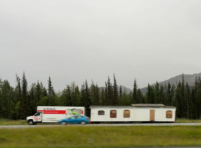 Uhaul Does Not Authorize Using Their Rental To Try And Pull A Train Car