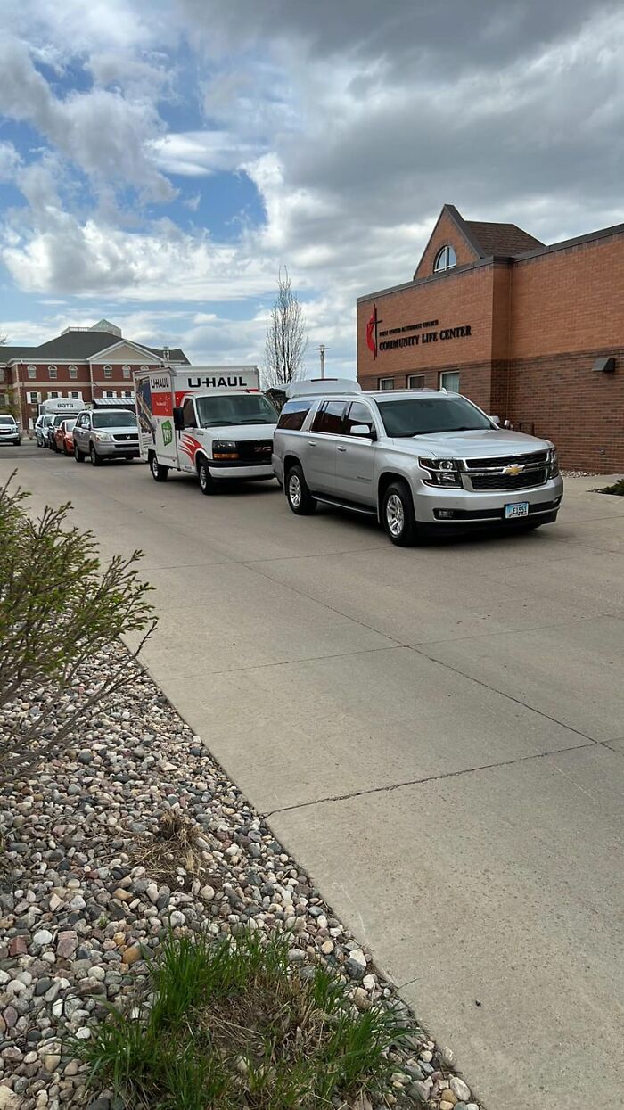 Used As A Hearse For A Funeral Procession. Just Put The Casket Straight In The Back. Thank Goodness For The Low Deck
