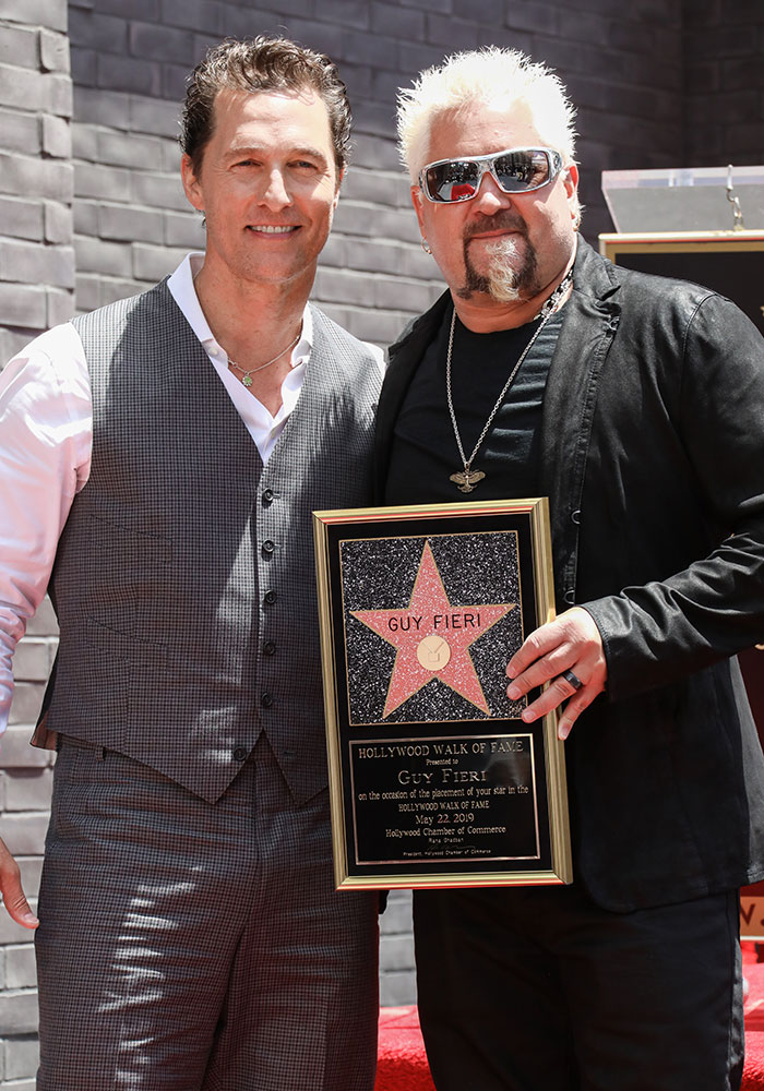 Matthew Mcconaughey And Guy Fieri