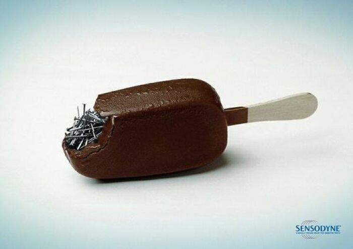 Creative Toothpaste Ad For Tooth Sensitivity