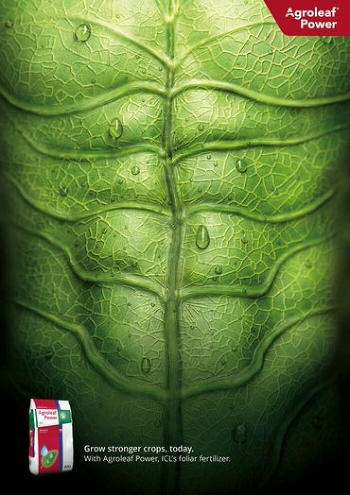 Grow Stronger Crops! Agroleaf Power Ad
