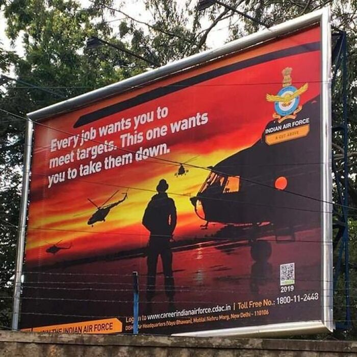Super Tag Line For Advertisement Of Indian Air Force