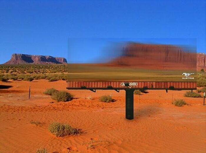 Ford Mustang Billboard