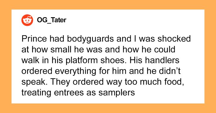 50 Celebrities That Lived Up To Their Reputation Or Failed Miserably, As Per Waiters
