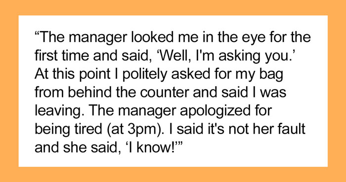 Interview Candidate Leaves After Being Disrespected By Manager’s Behavior And Their Test