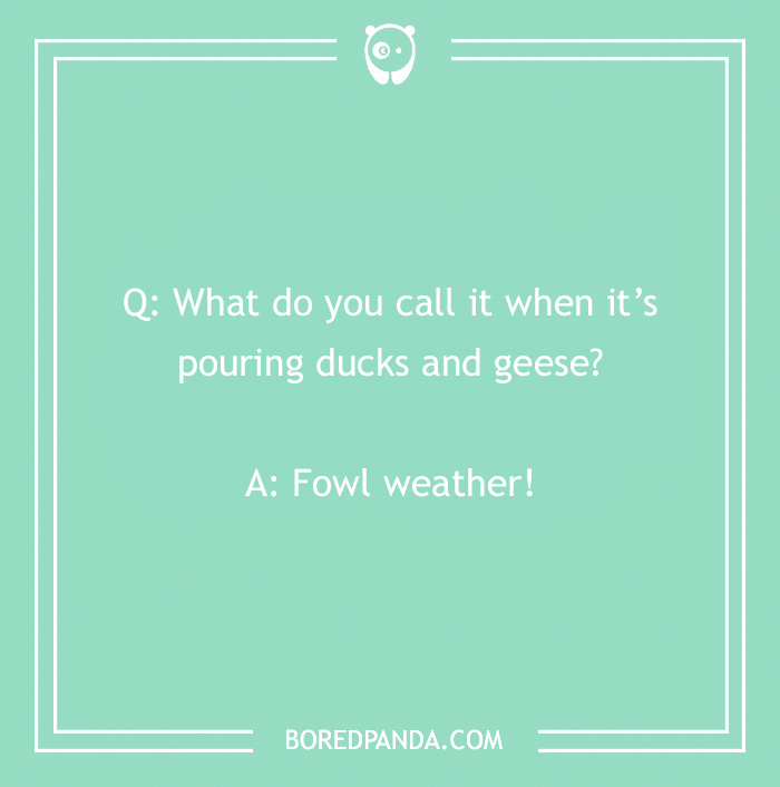 151 Weather Jokes That Might Give You Hails Of Laughter