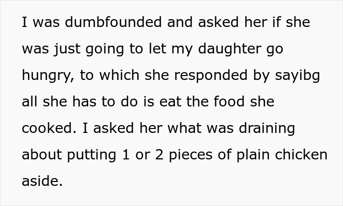 Man Discovers Wife Purposefully Cooks Meals Daughter Won&rsquo;t Eat, Decides On Divorce