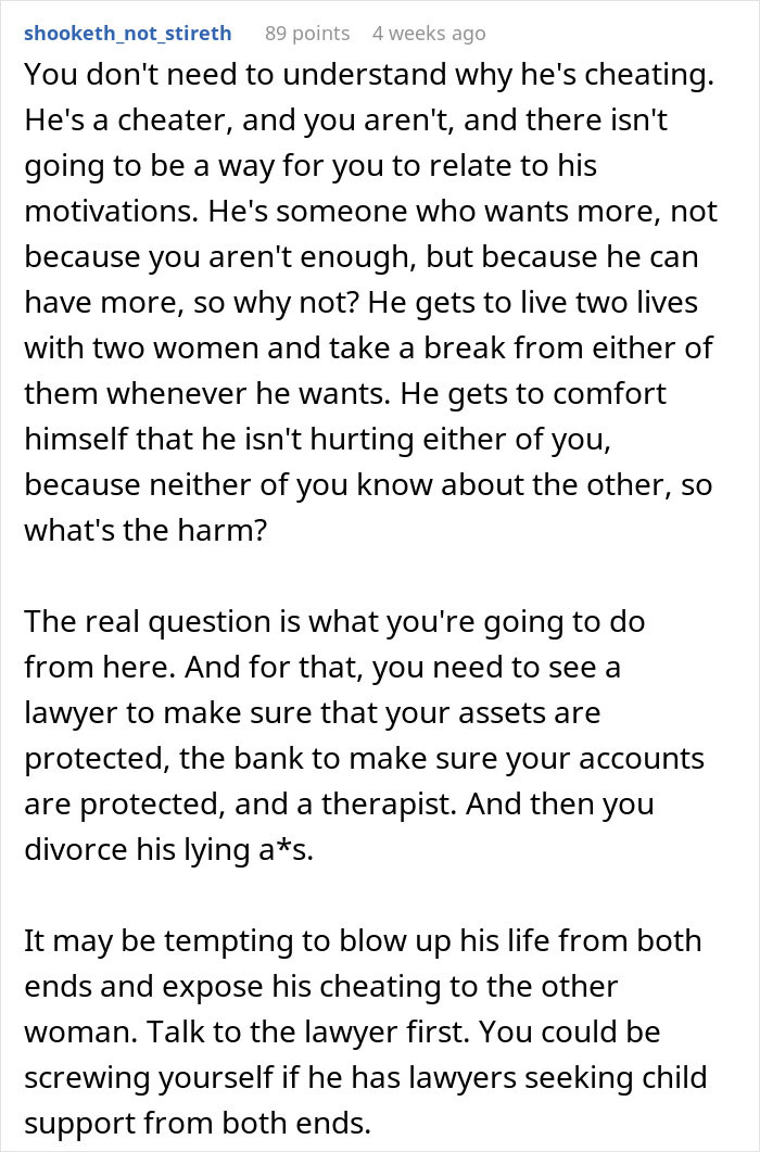 “I Can Barely Focus”: Woman Learns That Her Husband Has Been Raising A Family On The Side “I Can Barely Focus”: Woman Learns That Her Husband Has Been Raising A Family On The Side