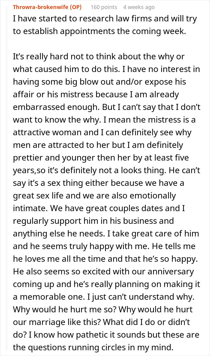 “I Can Barely Focus”: Woman Learns That Her Husband Has Been Raising A Family On The Side “I Can Barely Focus”: Woman Learns That Her Husband Has Been Raising A Family On The Side