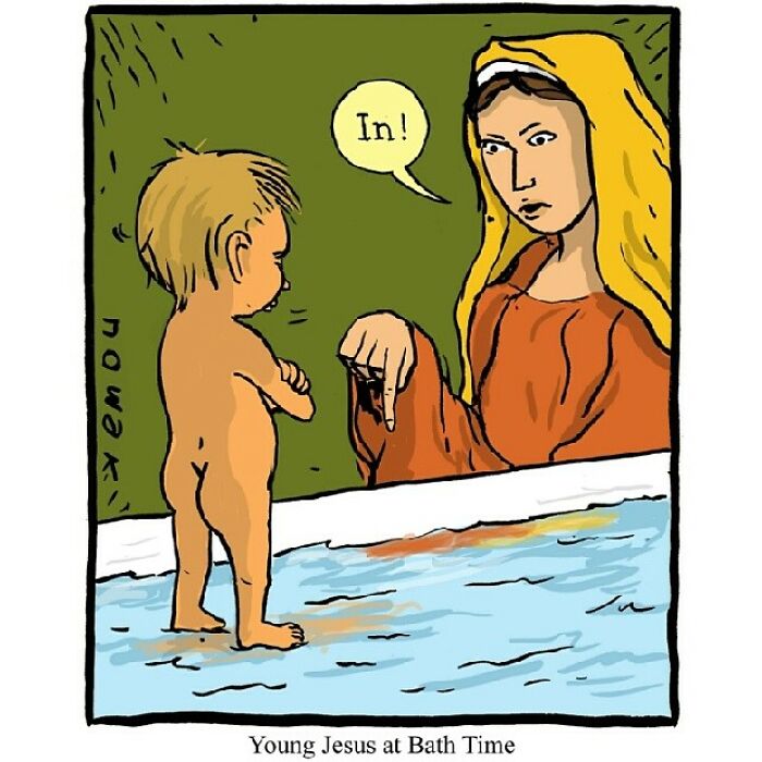 Here Are 50 Silly New Single-Panel Illustrations By Joseph Nowak