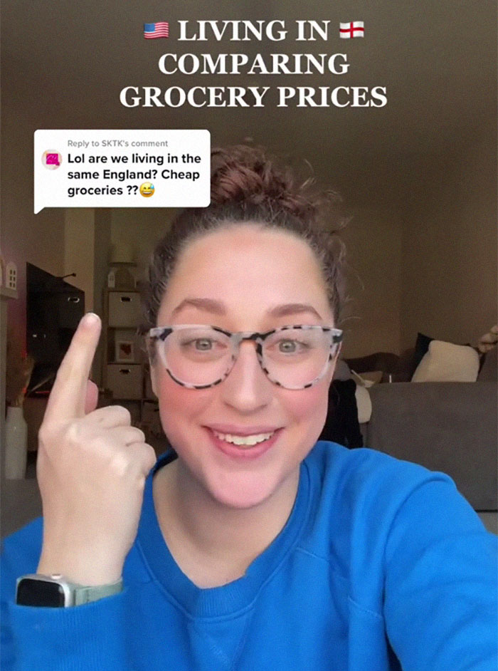 Woman Breaks Down Price Difference Of Food Between UK And US, Goes Viral
