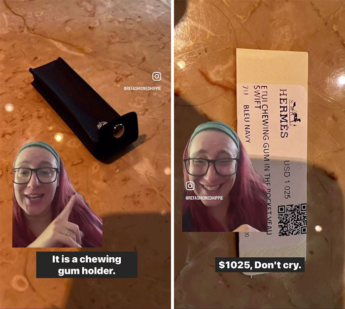 This Is An Actual Product. It Is A Chewing Gum Holder