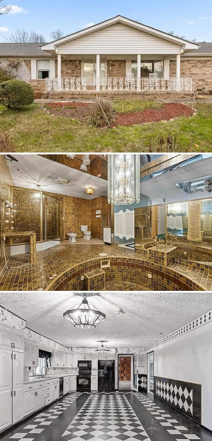 Look At The Upper Left Corner Of The Bathroom