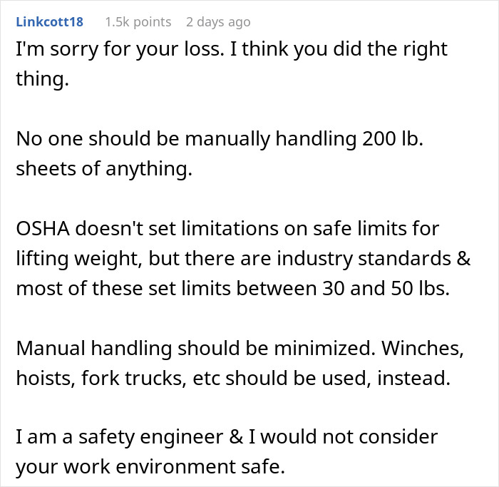 Boss Tries To Brush Off Death On The Job, Workers Retaliate