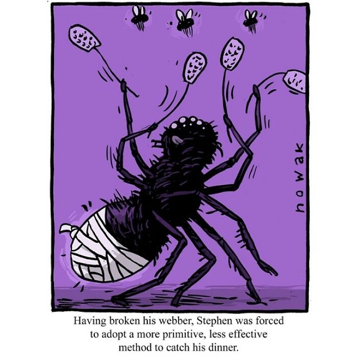 Here Are 50 Silly New Single-Panel Illustrations By Joseph Nowak