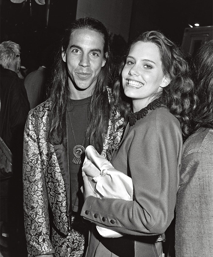 Anthony Kiedis And Ione Skye